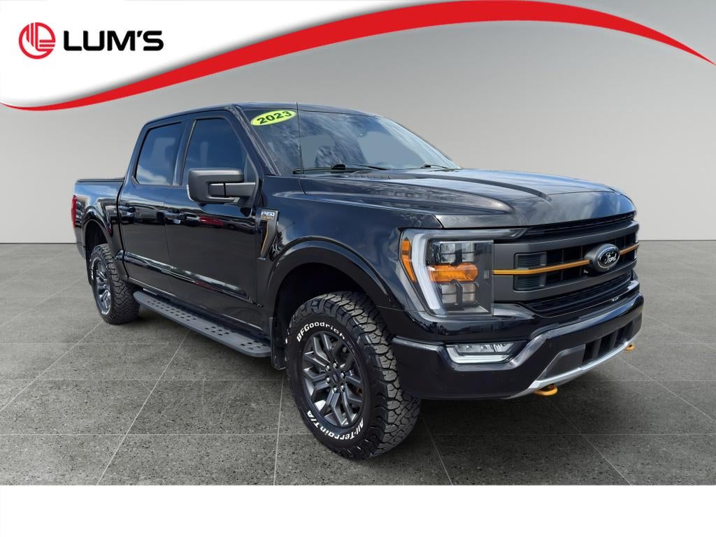 2023 Ford F-150 Tremor in Black — front three-quarter view
