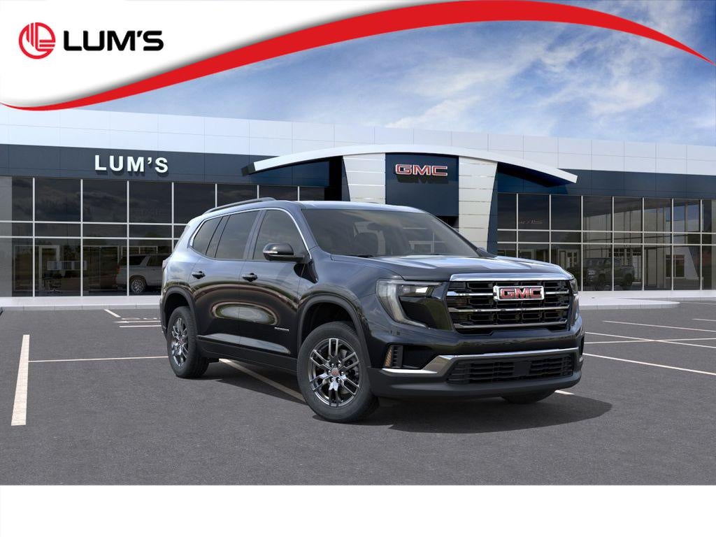 2026 GMC Acadia Elevation in Ebony Twilight Metallic — front three-quarter view