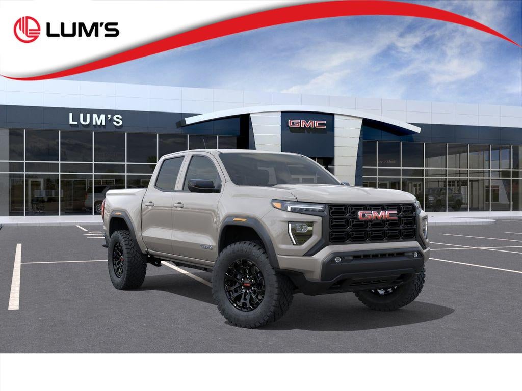 2026 GMC Canyon Elevation in Coastal Dune — front three-quarter view