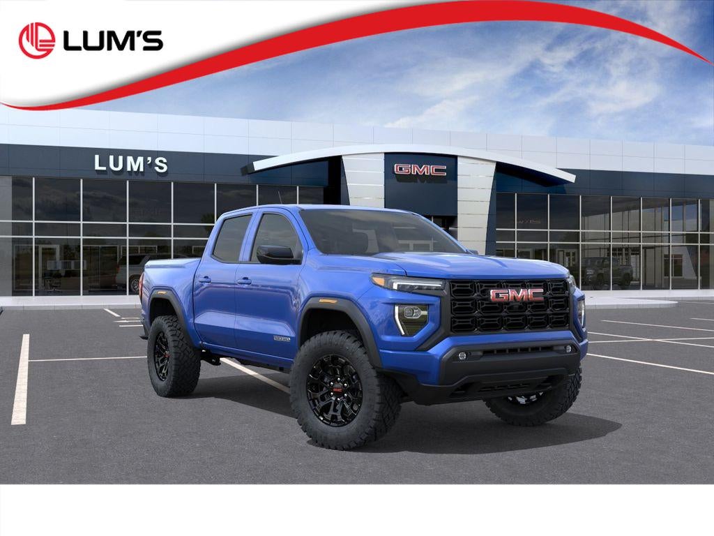 2026 GMC Canyon Elevation in Rapids Metallic — front three-quarter view