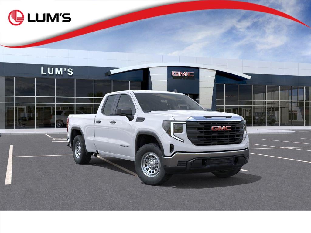2026 GMC Sierra 1500 Pro in Summit White — front three-quarter view