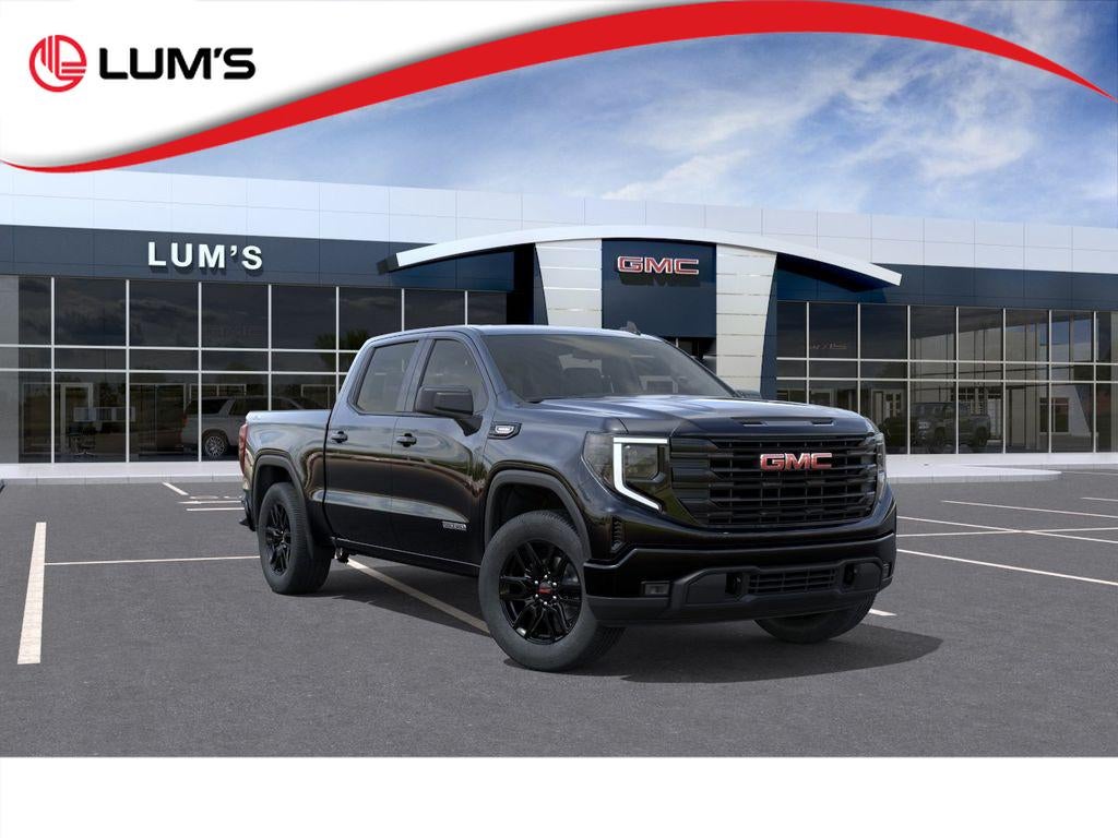 2026 GMC Sierra 1500 Elevation in Onyx Black — front three-quarter view